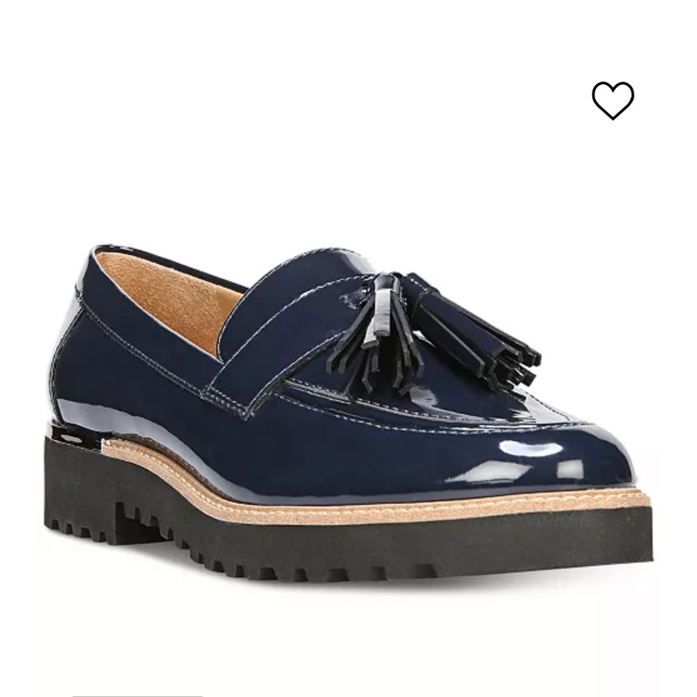 Franco Sarto Blue Loafers